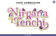 the logo for an upcoming video game, nirana and fenchu is shown