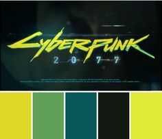 Neon Cyberpunk Color Palette, Gaming Colour Palette, Cyberpunk Pallete Color, Dystopian Colour Palette, Electric Green Color Palette, Cyberpunk Color Scheme, Scifi Color Pallete, Techno Color Palette, Cyberpunk Colour Palette