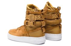 Nike Womens WMNS SF AF1 Muted Bronze 857872-203 Nike Sf Air Force 1, Military Shoes, Nike Sf Af1, Nike Shoes Women Fashion, Nike Sf, Af1 Shoes, Air Force Shoes, Dusty Peach, All Nike Shoes