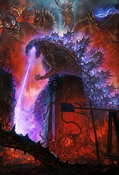 Old Godzilla, Retro Godzilla, Godzilla Poster, Sci Fi Wallpaper, Power Wallpaper