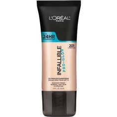 Free Shipping on orders over $35. Buy L'Oreal Paris Infallible Pro Glow Foundation, 201 Classic Ivory, 1.0 oz at Walmart.com Walmart Makeup, Best Drugstore Foundation, Nutcracker Sweet, Foundation For Dry Skin, Foundation With Spf, Long Lasting Foundation, Loreal Paris Infallible, Makeup Tip, Natural Foundation