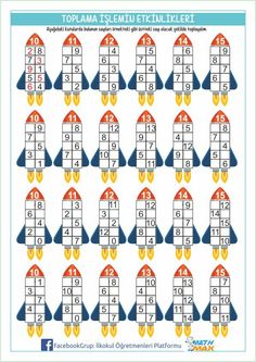 a printable math worksheet for students to practice numbers