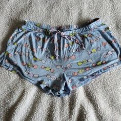 Super Soft And Comfy Aerie Shorts With Candy Print. New Without Tags- Size M. Cute Summer Lounge Bottoms, Cute Sleep Shorts, Aerie Shorts, Candy Print, Trendy Stuff, Earthy Outfits, Kawaii Stuff, Dream Style, Clothes Shopping