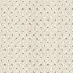 a beige and white wallpaper with small flowers