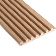 wooden slats are stacked on top of each other in order to make the floor look like it's made out of wood