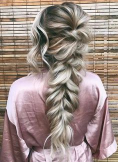 Bridal Ponytail Hairstyles, Bridal Ponytail, Wedding Hairstyles And Makeup, Hairstyles Ponytail, Wedding Hair Inspiration, Wedding Hair Makeup, Ponytail Styles, Long Blonde, Prom Hairstyles