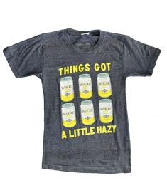 CHARLIE HUSTLE | THINGS GOT A LITTLE HAZY T-SHIRT - Westside Storey Locally Hated Shirt, Unisex Pop Culture Cotton T-shirt, Mens Graphic Tshirt, Mens Tshirts, Mens Tops, Women's Top, T Shirt