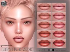 Sims 4 Resource, Sims 4 Lipstick, 4 Piercings, Sims 4 Male Clothes, Cc Shopping, Sims 4 Piercings