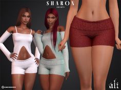 Wool Shorts  New Mesh HQ Texture Female - Teen to Elder 12 Swatches TSR Exclusive