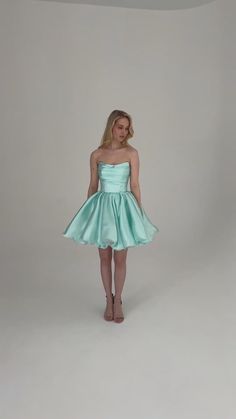 Aquamarine Wedding & Evening Dress Fiorelia With Detachable Straps – Olivia Bottega