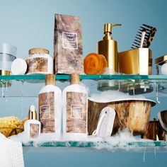 DELUXE 13 PIECE SPA SET - This spa gift basket has everything a woman needs! It includes Shower Gel, Bubble Bath, Pumice Stone, Tweezer, Loofah Soap, Body Lotion, Body Oil, Shower Steamers, Wooden Massage Roller, Epsom Salt andamp; Organic Lip Balm. Packed in a stunningly wrapped Wooden Tub, it also has a gift note card for you to personalize it. NATURAL SKINCARE - Our Bath Spa Kit creates a complete self-care package for Women, Men, and Teens. It is formulated with all-natural ingredients, including Virgin Coconut Oil, Vitamin E, Shea Butterandamp; Essential Oils which leaves your skin luxuriously scented, smooth, and hydrated. Our Bath and Body Gift Set is Paraben and Cruelty Free. HANDMADE SKIN PAMPERING - Our Coconut Aromatherapy Spa Gift Set is made from natural and skin-friendly ingr Wooden Tub, Relaxation Gift Basket, Gift Basket For Women, Bath And Body Gift Set, Coconut Bath, Loofah Soap, Home Spa Treatments, Gift Baskets For Women, Bath Gift Set