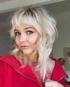 40 Best Ways to Pair Thin Hair with Bangs for Chic & Voluminous Haircut Voluminous Haircut, Elegant Short Hair, Modern Shag Haircut, Modern Haircuts, Hair With Bangs, Shag Haircut, Hair Length, Great Hair, Messy Hairstyles