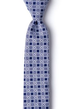 Instantly upgrade your look with the Jamaica skinny tie. Featuring navy blue and white accents, this navy blue accessory is perfect for both the office and semiformal gatherings. Pair it with a slim button-up for an easy uptown look. Imported. Fitted Blue Office Ties, Navy Fitted Tie For Office, Navy Office Tie, Navy Blue Accessories, Cotton Labels, Blue Accessories, Upgrade Your Look, White Accents, Jamaica