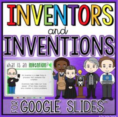 an image of inventors and inventions with google drive