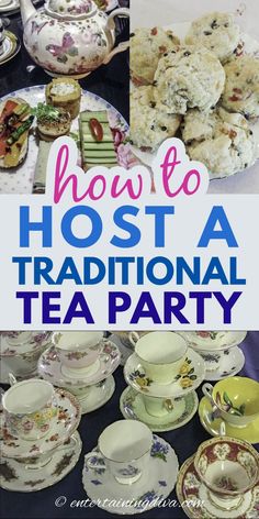 How To Host A Traditional Tea Party