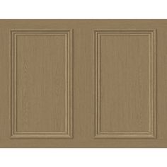 the front and side panels of a door with two doors on each side, in light brown