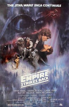 the empire strikes back movie poster