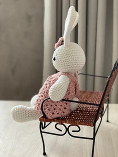 You found the cutest stuffed bunny that is looking for a home to cheer up your kid!   Crochet handmade toy is ready to tell a lot of stories for your baby! Perfect for cheer up gift for toddler girl, birthday gift, baby shower or can be used as a nursery decoration for girl.  ⬇️ MATERIALS: cotton yarn, safety eyes, fiber filling, embroidery nose The toy includes safety eyes on a sacure fastening  Our toys are made with love and care , we want  your child get a lot of fun playing with this toy! ⬇️ SIZE: 12"\ 30cm ⬇️ HOW TO TAKE CARE: Wash in cold water, only handwash or delicate mode. dry on a towel ⬇️ We recieve CUSTOM orders- if you need other color please let us know ⬇️ INTERNATIONAL DELIVERY We use the preparation fulfillment center in the USA for all our orders' delivery. It means you Toddler Girl Birthday, Knitted Bunny, Toddler Girl Gifts, Stuffed Bunny, Cheer Up Gifts, Nursery Toys, Toy Crochet, Soft Toy Animals, Wedding Gift Baskets