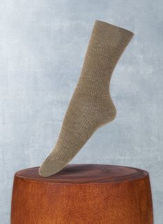 The most beautiful and luxurious everyday socks start with procuring the most special of raw viscose yarns, and knitted and finished in our bespoke facility. The sock is made in a perfect weight, leading to unparalleled comfort that can be worn year round. • Made in Italy • 80% Viscose 18% Nylon 2% Lycra • BK21580W008 Promotional Events, Men Shoes Size, Mens Socks, Socks Women, Trousers Women, Bespoke, Most Beautiful, In Italy, Socks