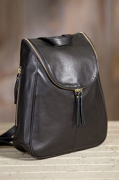 Nora Argentine Leather Backpack Purse | Overland Elegant Leather Travel Backpack With Zipper, Elegant Leather Backpack With Zipper Pocket, Elegant Leather Backpack With Zipper Pocket For Daily Use, Rectangular Leather Backpack For Trips, Leather Backpack With Zipper For Trip, Leather Backpack With Zipper Closure For Trips, Leather Backpack Handbag, Leather Travel Backpack, Luxury Backpack