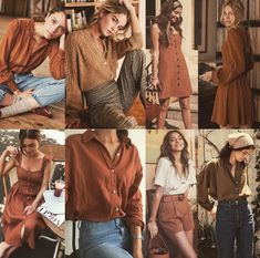 Natural Feminine Outfits, Soft Natural Kibbe Fall Outfits, Natural Colors Outfit, Soft Autumn Romantic Style, Soft Classic Soft Autumn, Soft Natural Autumn Outfits, Flamboyant Natural Soft Autumn, Flamboyant Natural Autumn, Soft Natural Classic Essence