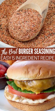 the best burger seasoning for easy 5 ingredient recipe