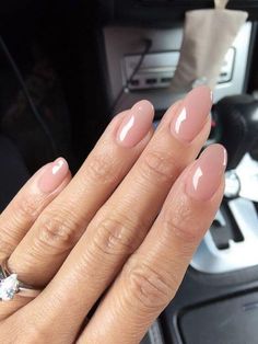 50 Reasons Shellac Nail Design Is The Manicure You Need Right Now -Jelly Sand Colored Almond Nails #shellac #shellacnail #naildesign #nailart Shellac Nail Designs, Creative Nail Designs, Nails Polish, Creative Nails, Beach Hair, Holiday Nails