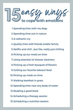 Wondering how to deal with overwhelming emotions? 😰 Discover a list of coping strategies that'll help you tackle those emotions head-on! 💪 Learn how these techniques can transform your life and bring balance back. Read more here! 😊 Overwhelming Emotions, Recovery Inspiration, Takeout Food, Bad Reputation, Mindset Tips, Self Exploration