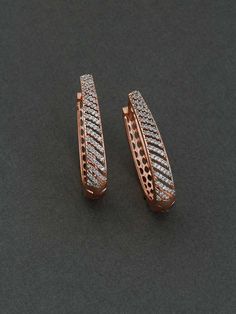 Premium Diamond Jhumkas J Shape Diamond Bali, J Bali Earring Diamond, Diamond Bali Design, Bangles Ideas, Diamond Bali, Diamond Jhumkas, American Diamond Earrings, Pink Sapphire Jewelry, Earrings Huggies