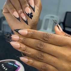 Black nails 💅 never go wrong 🤣🤣🥰 Walk-ins available 🤲🏾💅 #nails #nailsofinstagram #nailsnailsnails #nailartist #nailartwow #nailsoftheday #nailstoinspire #longnails #lovenails #beautybasics63 #lovenails #beauty #beautytips #beautybloggers #viral #viralreels #viralvideos #fy #fypシ #fypage #fypdongggggggg Beauty Hacks, Nails, Beauty