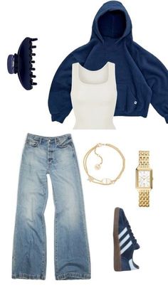 Uggs Boots, Blue Jean Outfits, University Outfit, Fashion Moodboard, Going Viral, Fashion Hacks, Looks Street Style