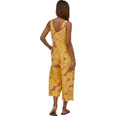 We step into our Garden Island Jumpsuit for romping around summer festivals and quaint beach towns. The wrinkle-resistant fabric unpacks nicely when we arrive at our destination, and the cropped style pairs nicely with flats and wedges. We keep cool with the flowy legs, v-back design, and breathable material. Comfortable Summer Beach Jumpsuits And Rompers, Comfortable Beach Jumpsuits And Rompers For Summer, Cotton Jumpsuits And Rompers For Beach Vacation, Summer Beach Cotton Jumpsuits And Rompers, Relaxed Fit Jumpsuits And Rompers For Beach, Summer Cotton Jumpsuits And Rompers For Beach, Casual Cotton Jumpsuits And Rompers For Beach Season, Casual Cotton Jumpsuits For Beach Season, Casual Jumpsuits And Rompers For Spring And Summer