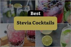 the best stevia cocktails