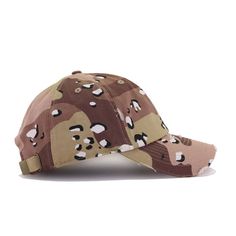 Adjustable hat. Cap is "One Size Fits Most" (OSFM). KBEthos plain dadhat in desert camouflage. Hat Material: 100% CottonCrown: KBE Desert CamoVisor: KBE Desert CamoButton: KBE Desert CamoUndervisor: KBE Desert CamoStrap: KBE Desert Camo Brown Hat With Curved Visor For Outdoor, Brown Curved Visor Hat For Outdoor, Brown Military Hat, One Size Fits Most, Brown Military Visor Hat, Camouflage Curved Bill Baseball Cap, Streetwear Camouflage Baseball Cap With Curved Bill, Camouflage Baseball Cap With Curved Bill For Streetwear, Curved Bill Camouflage Hats For Streetwear, Military Style Brown Baseball Cap