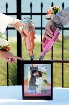 Decor Photobooth, Sand Ceremony Wedding, Unity Sand, Sand Ceremony, When I Get Married, Marrying My Best Friend, Cute Wedding Ideas