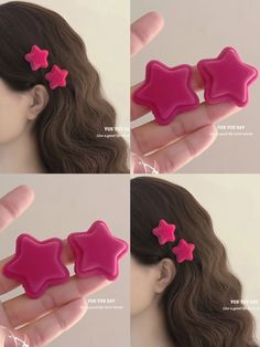 Shop cute hair clips now $1❀ evevey.com                                                                                            #Winter#December #Hair #Clip #Snap #Barrette #Argyle #accessories #Duckbill #trends #cosy #Hairpin #HairClip #hairClips #tassel #plush #Morandi #HairBand #HairTies #HairTie #bow #Ponytail #newyear #Scrunchie #fashion #outfitideas #beauty #Cute #HairSnap #Color #Cozy #January #February #March #April #May #June #July #August #October #November #outfit #OOTD #Ideas #helloKitty #valentines #Bunny #aesthetic #Crochet #valentine #valentines  #pink #Hair Scrunchie Homemade Headbands, December Hair, Kawaii Hair Clips, Crochet Valentine, Cozy January, Bunny Aesthetic, Cute Hair Clips, Bow Ponytail, Hair Tie Accessories