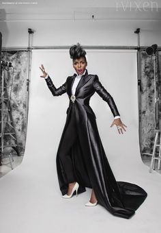 Janelle is so adorable! Janelle Monae Fashion, My Fair Lady, African Queen, Fire Fits, Wedding Wear, Edgy Fashion