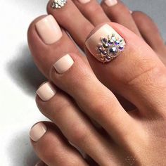 French Pedicure Toes, Teen Nail Art, French Tip Nail Designs, Uñas Acrilicas, Toe Nail Designs