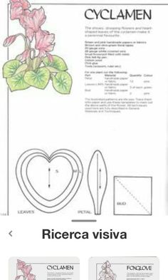 the instructions for how to make an origami flower vase with flowers and leaves