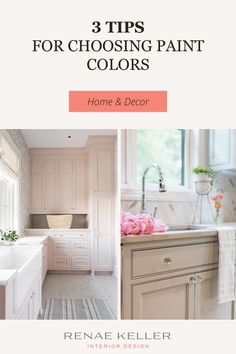 three tips for choosing paint colors in your home and decor book by renae keller