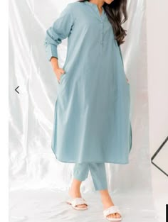 Summer Style Aesthetic, Pakistani Casual Wear, Fashion Designer Aesthetic, Summer Style Outfits, Summer Fall Outfits, Stylish Kurtis Design