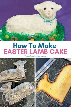 how to make an easter lamb cake