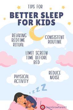 the benefits of sleep for kids and how they can help them with their bedtime routine