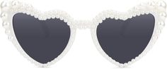 YOGFIT Heart Sunglasses for Women Fashion Classic Love Eye Pearl-white Product Details Package Dimensions : 6 x 3 x 2 inches; 0.88 ounces Department : Women White Heart Sunglasses, Pink Heart Sunglasses, Pearl Sunglasses, Cute Barbie, Classic Love, Heart Sunglasses, White Product, Cute Heart, Sunglasses For Women