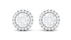 Product Details Elegant Halo Stud Earrings are the perfect accessory for any outfit. The sparkling Round Shape Zircon Stone is set in Prong Setting in a halo of smaller stones, creating a stunning and eye-catching design. The screw back closure provides added security and comfort for extended wear. These Cubic Zirconia Earrings are versatile and suitable for both casual and formal occasions. Product Information SKU SHP-EARRINGS032210580 Length 8 mm Width 8 mm Weight 1.44 gm ZIRCON INFORMATION No Halo Stud Earrings, Halo Earrings Studs, Cubic Zirconia Earrings, Signature Jewelry, Earrings In Gold, Zirconia Earrings, Timeless Jewelry, Conflict Free Diamonds, Free Jewelry