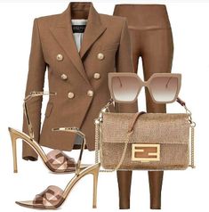 Dress Pants Outfits, Classy Prom Dresses, Caramel Latte, Corporate Wear, Glam Outfit, High Fashion Outfits, Leather Jacket Outfits, Fashionista Clothes