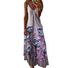 Maternity Long Dress Summer Casual Bohemian Print - Sleeveless V-neck Summer Maternity V-neck Dress, Sleeveless Maxi Dress For Maternity Wear, Casual Sleeveless Maternity Maxi Dress, Purple Sleeveless V-neck Dress For Spring, Summer Maternity V-neck Maxi Dress, Casual Summer Maternity Maxi Dress, Casual Maternity Maxi Dress For Summer, Casual V-neck Maternity Dress, Sleeveless Floral Print Maternity Dress