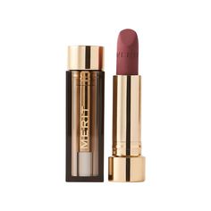 What it is: A lightweight, soft-matte lipstick that has a nondrying formula for buildable color that feels like nothing on the lips. Formulation Type: Lipstick Benefits: HydratingHighlighted Ingredients: - Hyaluronic Acid: Visibly plumps lips and locks in moisture for long-lasting hydration.- Sesame Seed Extract: Smooths and conditions lips for all day comfort.Ingredient Callouts: Free of parabens, formaldehydes, formaldehyde-releasing agents, phthalates, mineral oil, retinyl palmitate, oxybenzo Merit Signature Lip, Lipstick For Brown Skin, Lipstick On Brown Skin, Wedding Lipstick, Coal Tar, Beautiful Lipstick, One Percent, Dream Makeup, Minimalist Beauty