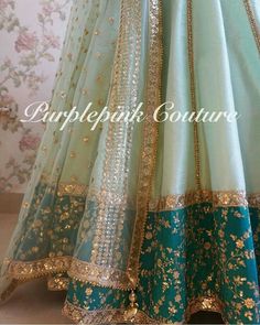 Bridal Lehenga Color Combinations, Lehenga Color Combinations, Rajasthani Dress, Embroidery Suits Punjabi, Rajputi Dress, Raw Silk Lehenga, Wedding Lehenga Designs, Lehnga Dress, Indian Lehenga