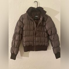 Rare Vintage Puffer In Chocolate Brown. Very Cute & Unique. Down Filled. Very Warm & Flattering! The North Face Brown Puffer, Vintage Chocolate, Brown Women, The North Face Jackets, North Face Jacket, Puffer Coat, Chocolate Brown, North Face, The North Face